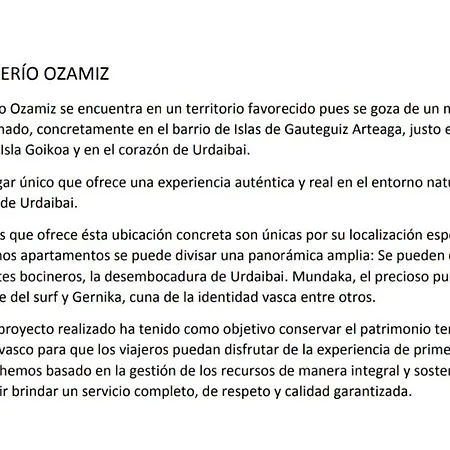 아파트 Ozamiz Urdaibai Gautegiz Arteaga